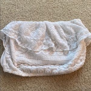 Hollister Lace Tube Top